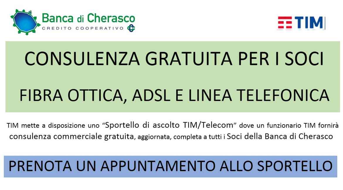 Dal 1° Marzo Torna La Consulenza Di Timtelecom