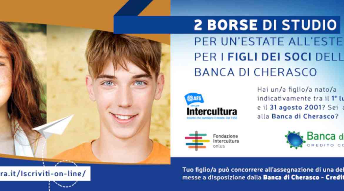 Due Borse Di Studio Intercultura Per I Figli Dei Soci Banca Di Ch