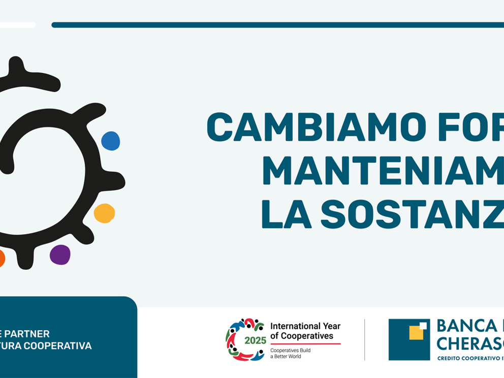 CAMBIAMO FORMA, MANTENIAMO LA SOSTANZA